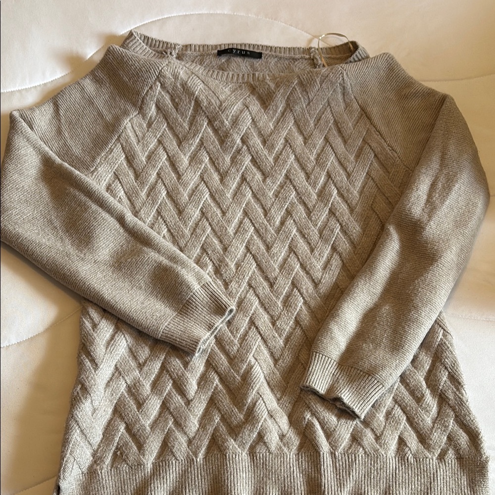 Elegant Beige Sweater